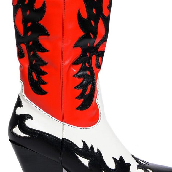 AZALEA WANG " A FORCE TO BE RECKONED WITH " MULTI COLORED WESTERN (BRAND NEW !) - Picture 2 of 7